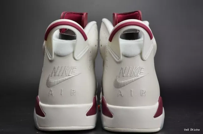 384664-116 Comfortable 6 Maroon Jordan 650 Retro 0811